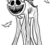 Coloriage et dessins gratuit Le monstre CatNap à imprimer