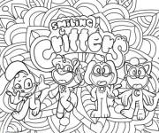 Coloriage et dessins gratuit Smiling critters à imprimer