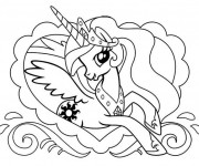 Coloriage Celestia gratuit