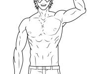 Coloriage Beam de Chainsaw Man