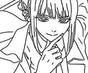 Coloriage Belle personnage de Chainsaw Man