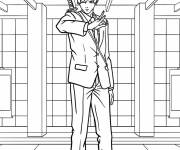 Coloriage Chainsaw Man Aki