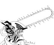 Coloriage Chainsaw Man Manga