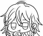 Coloriage Chibi Angel de Chainsaw Man