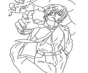 Coloriage Himeno de Chainsaw Man