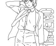 Coloriage Himeno de l'anime Chainsaw Man