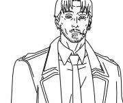 Coloriage et dessins gratuit Kishibe de Chainsaw Man à imprimer