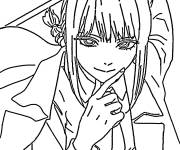 Coloriage Makima charmante