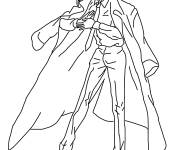 Coloriage Makima facile