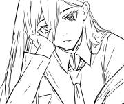 Coloriage Pouvoir triste