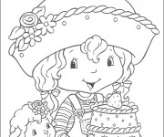 Coloriage et dessins gratuit Charlotte et ses amies à imprimer