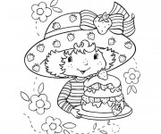 Coloriage et dessins gratuit Gâteau de Charlotte à imprimer