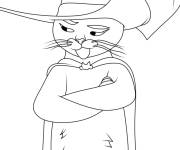 Coloriage Chat Bott&eacute; Le Dernier V&oelig;u