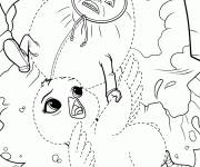Coloriage Goose et Humpty