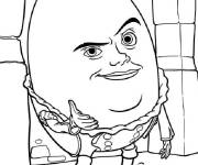 Coloriage Humpty Dumpty l'ami du Chat Bott&eacute;
