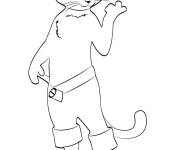Coloriage Kitty corps entier
