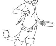 Coloriage Kitty Softpaws