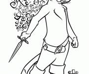 Coloriage Kitty Softpaws de chat pott&eacute;