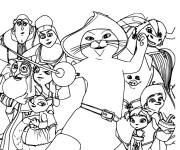 Coloriage Poster de Chat Pott&eacute;