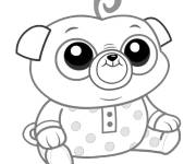 Coloriage B&eacute;b&eacute; carlin mignon