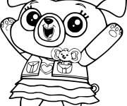 Coloriage et dessins gratuit Chip et Patate dessin anim&eacute; à imprimer