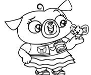 Coloriage et dessins gratuit Chip Et Patate personnages à imprimer
