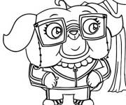 Coloriage grand-m&egrave;re carlin de Chip