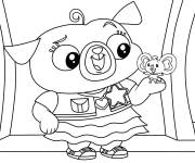 Coloriage L'amiti&eacute; de Chip Et Patate