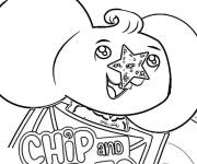 Coloriage Patate personnage de dessin anim&eacute;