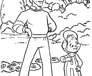 Coloriage Alvin et les Chipmunks en ligne