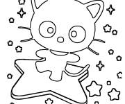 Coloriage Aimable danse sur les &eacute;toiles
