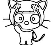 Coloriage Bruno Bucciarati Chococat