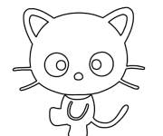 Coloriage Chocolat affiche
