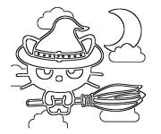 Coloriage Magicien Chococat