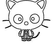 Coloriage et dessins gratuit Personnage de Sanrio Chococat à imprimer