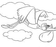 Coloriage et dessins gratuit Hunter du film d'animation Cigognes et Compagnie à imprimer