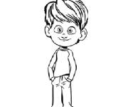 Coloriage Nate Gardner du Cigogne et Compagnie 