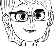 Coloriage Sarah de cigogne et compagnie film
