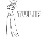 Coloriage Tulip du cigognes et compagnie