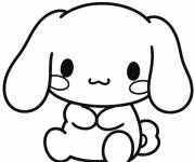 Coloriage Cinnamoroll calme