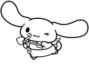 Coloriage et dessins gratuit Cinnamoroll Cupidon à imprimer
