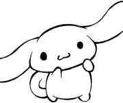 Coloriage et dessins gratuit Cinnamoroll facile à imprimer
