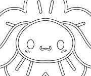Coloriage Cinnamoroll facile au trait