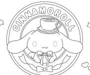 Coloriage Cinnamoroll jette un &oelig;il