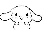 Coloriage Cinnamoroll plein de joie