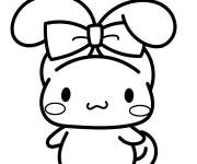 Coloriage Cinnamoroll pour filles