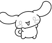 Coloriage Cinnamoroll saute de joie