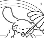 Coloriage Cinnamoroll styl&eacute;