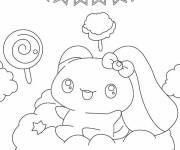 Coloriage Cinnamoroll style anime