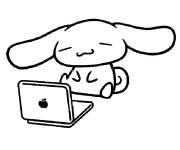 Coloriage et dessins gratuit Cinnamoroll sur son mac à imprimer